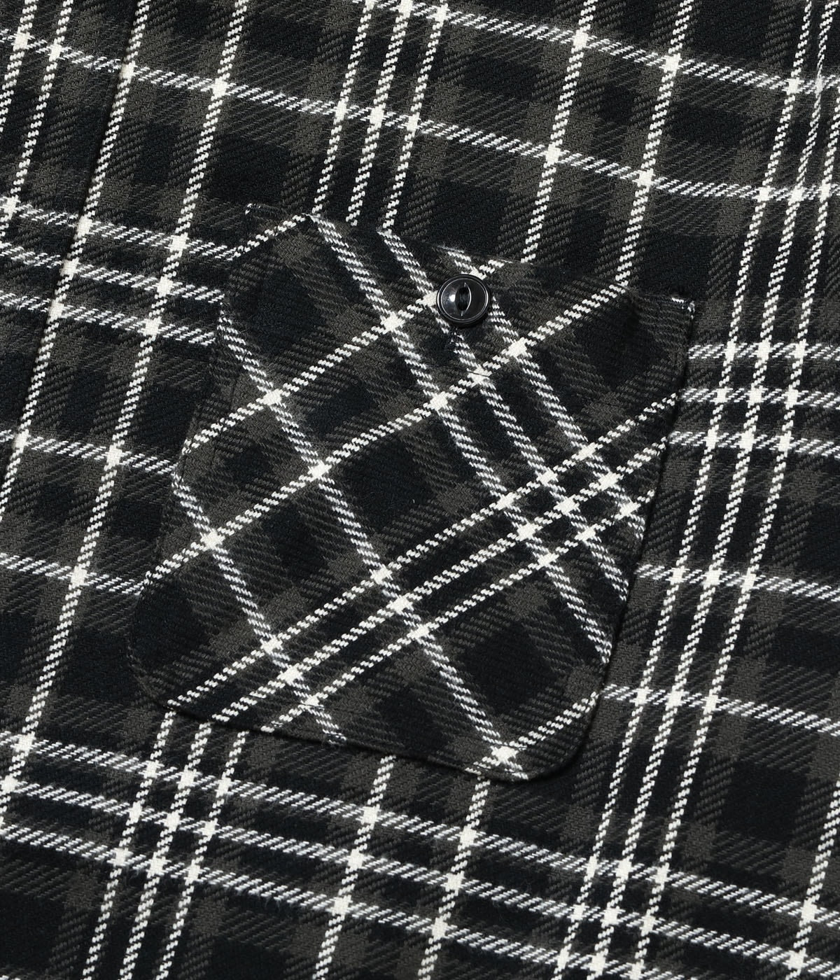 SC29559 Twill Check Work Shirt Black