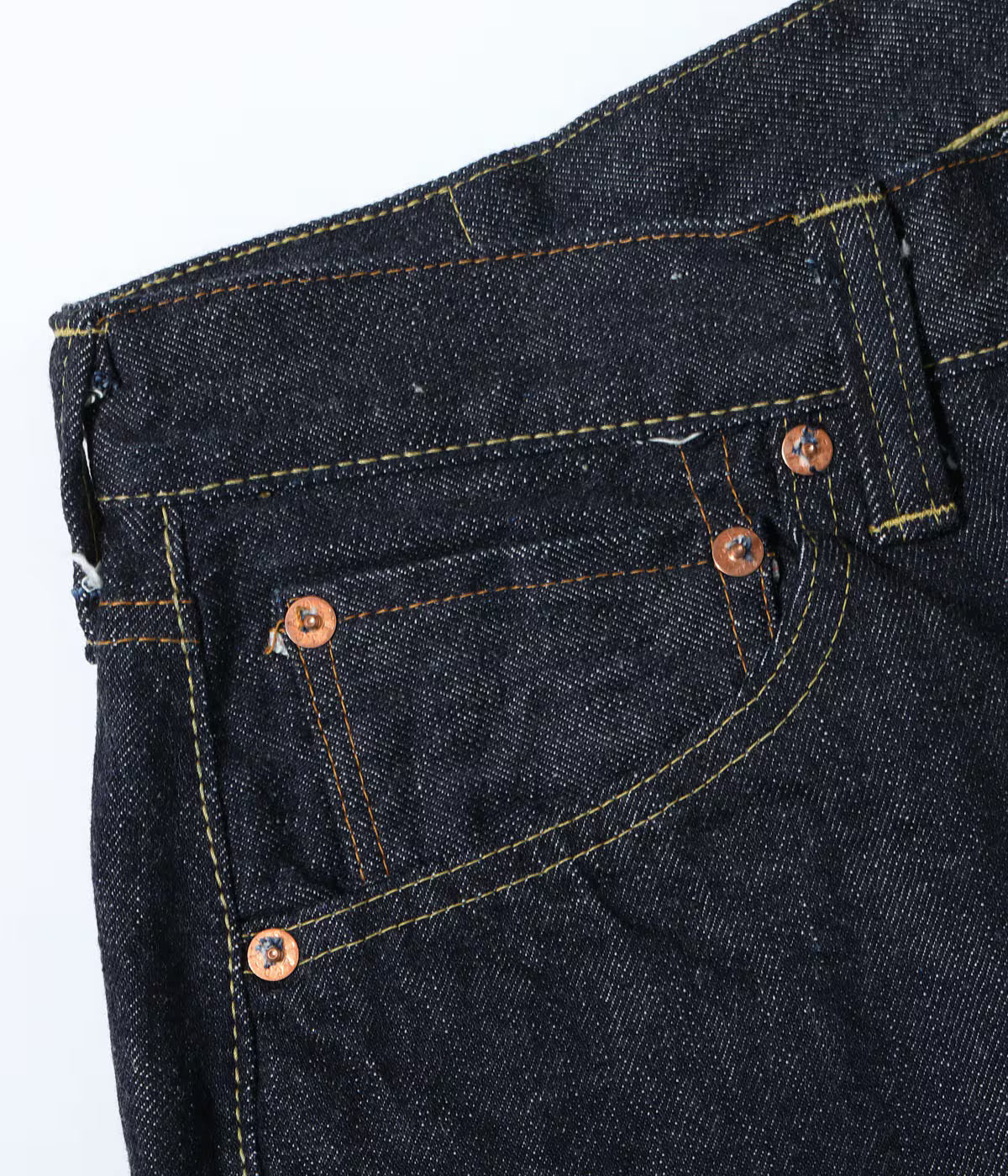 SC42025 13oz Selvedge Denim Waist Overalls 2025 Model Wide Leg