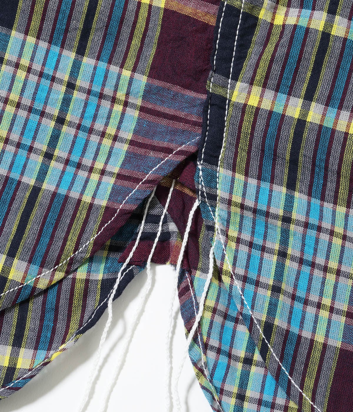 SC39738 Madras Check Short Sleeve Purple
