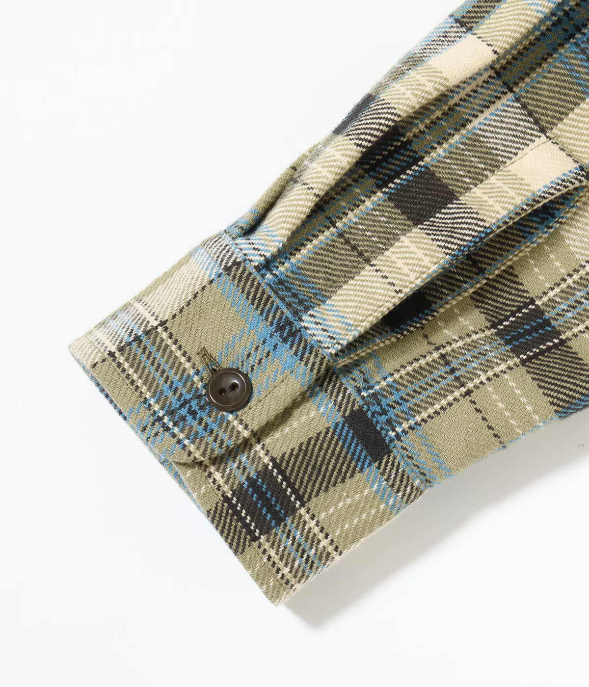 SC29780 Twill Check Work Shirt Olive