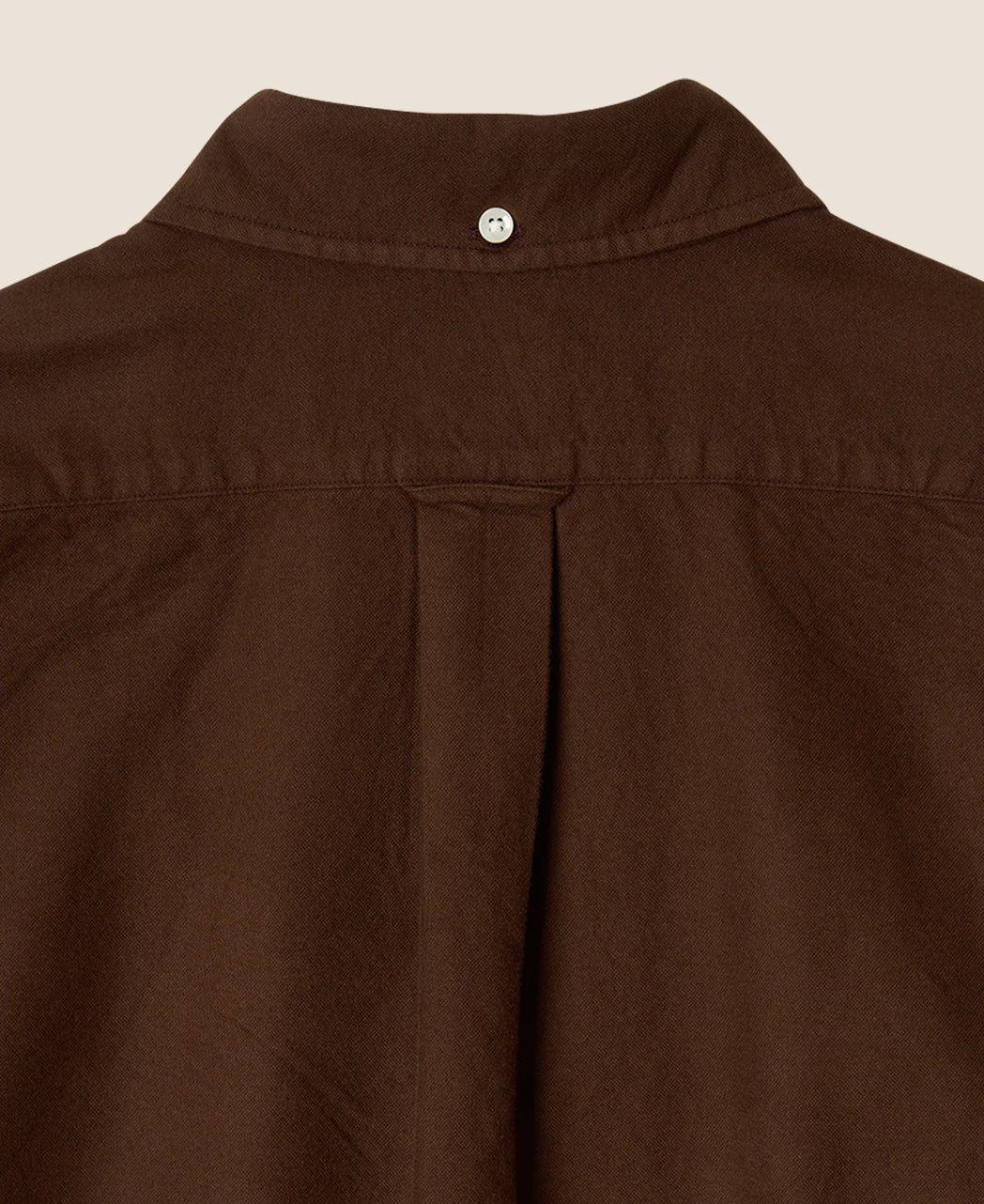 Vintage Ivy Brushed Oxford Chocolate Brown