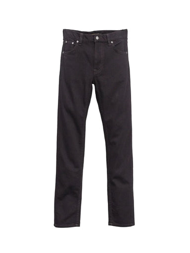 Dark brown slim-fit jeans 