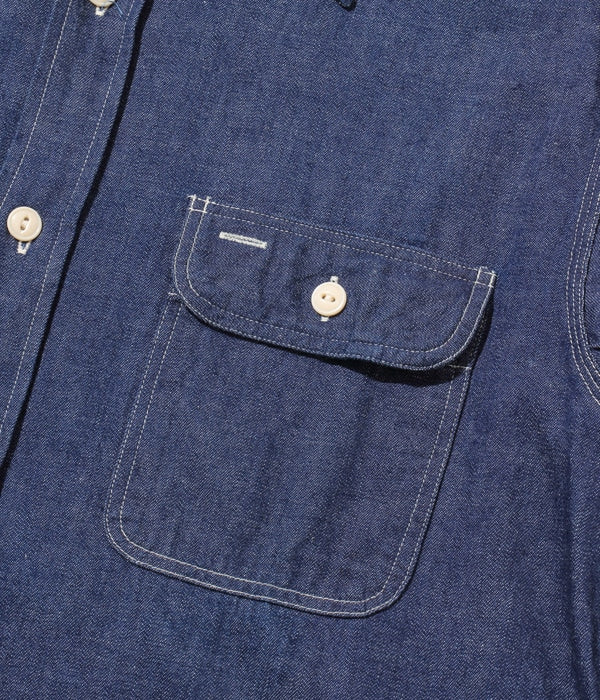 SC27852 9oz Blue Denim Shirt