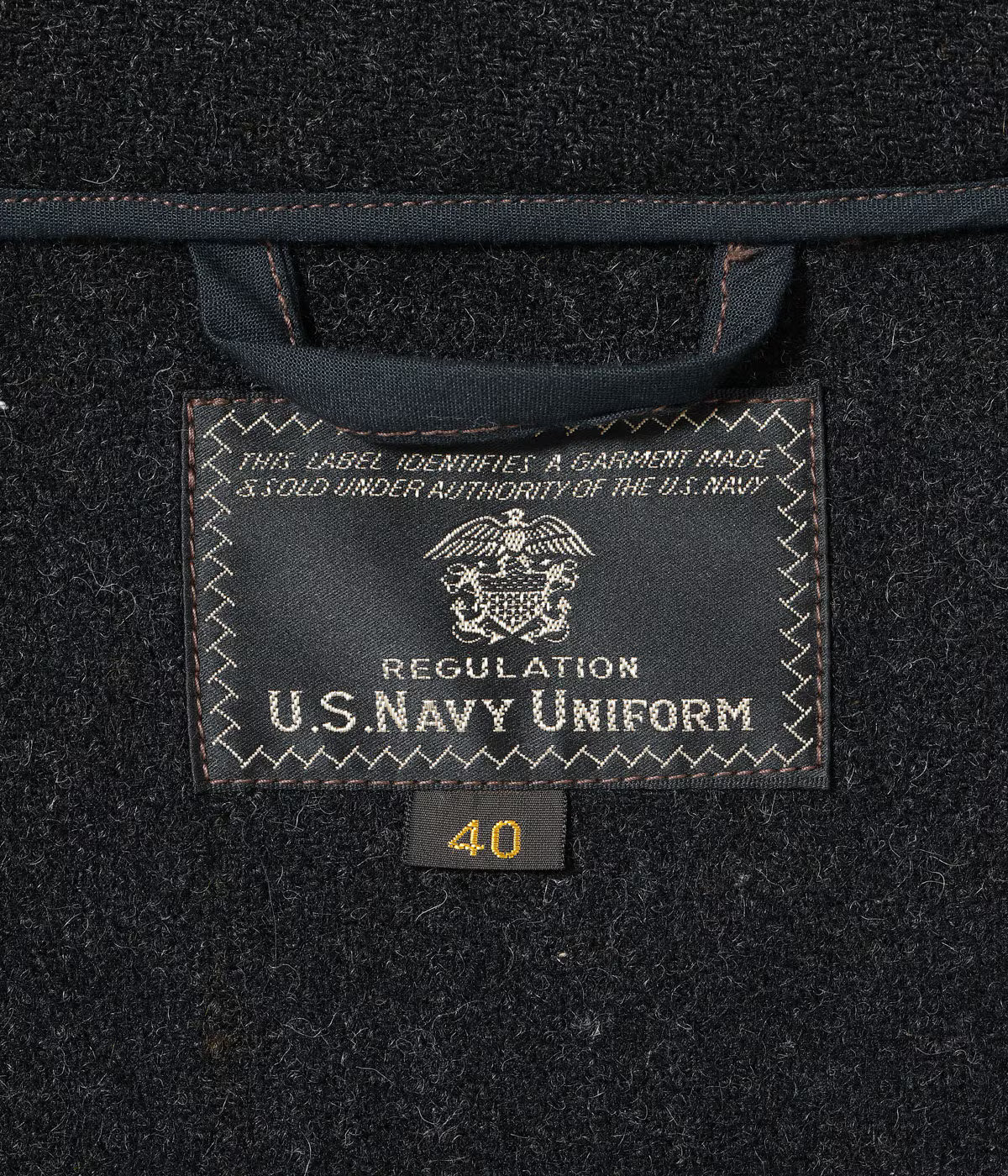 BR15764 Submarine Clothing Winter Woolen US Navy Uniform