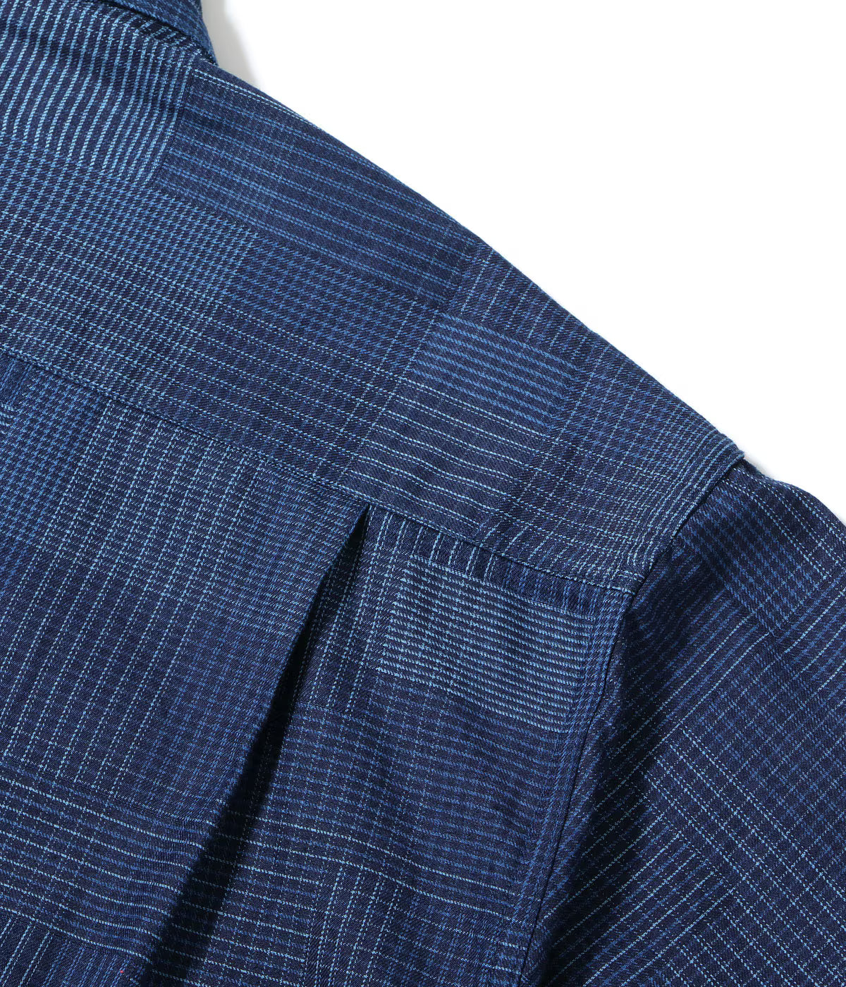 SC29588 Indigo Patchwork Work Shirt Navy