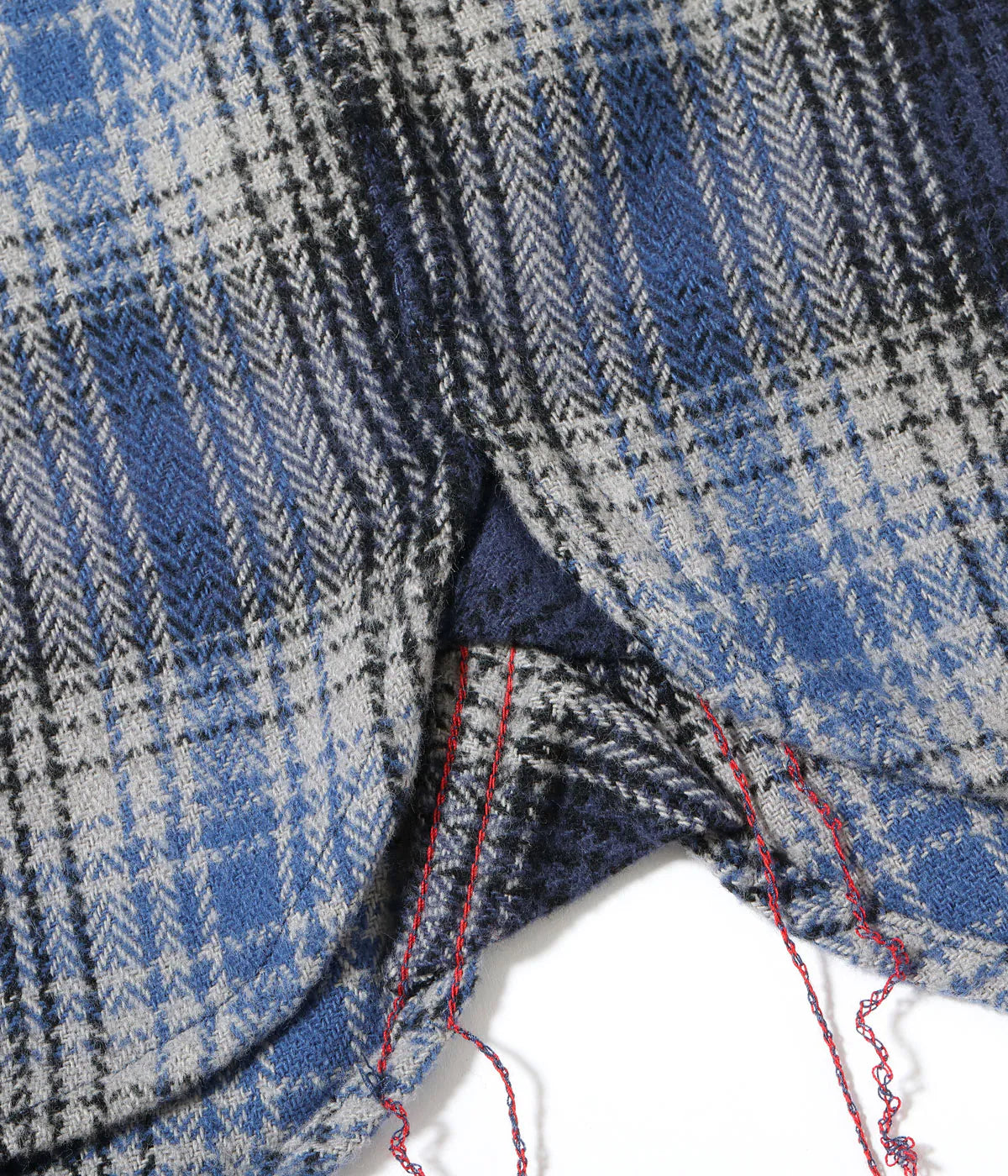 SC29584 Fiction Romance Herringbone Twill Check Work Shirt Navy