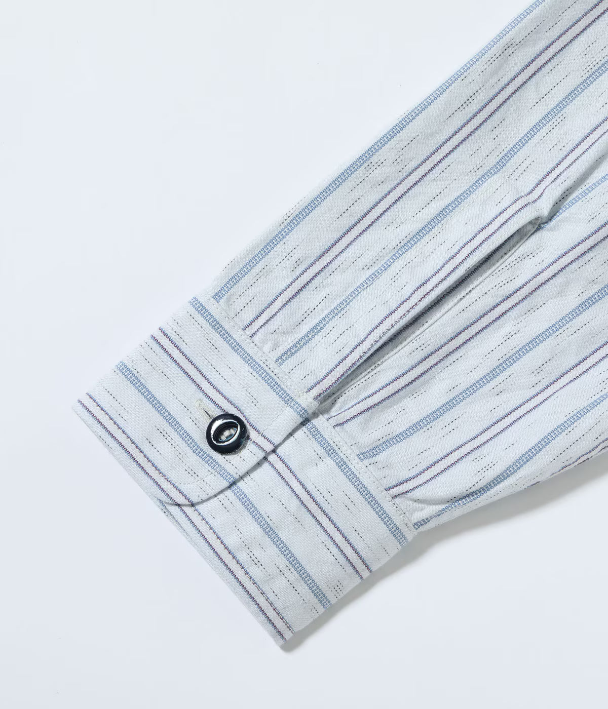 SC29671 Fiction Romance 6oz Indigo Stripe Work Shirt