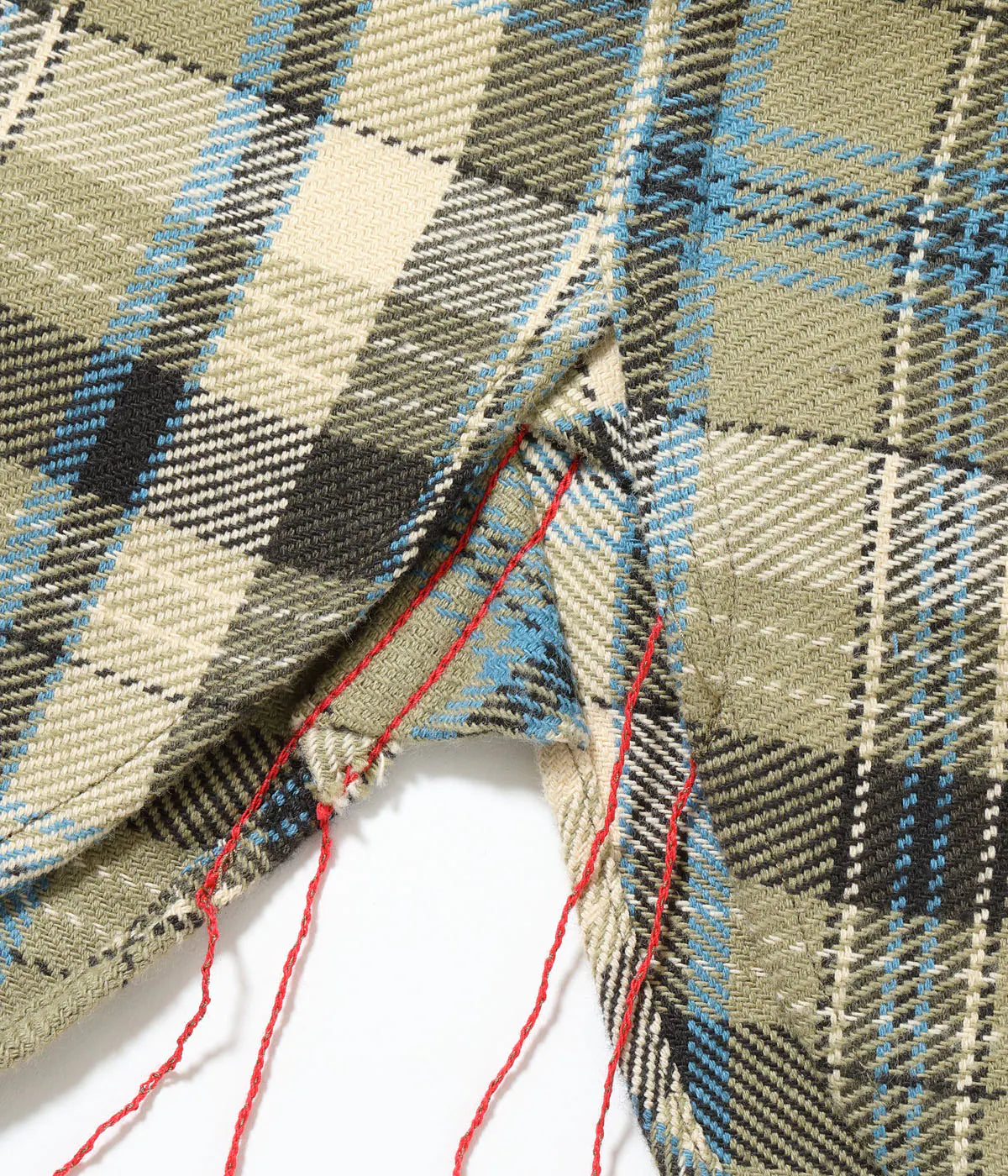 SC29780 Twill Check Work Shirt Olive