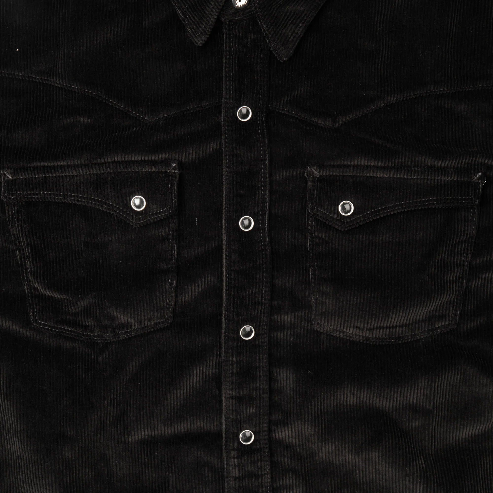 Calico Black Corduroy