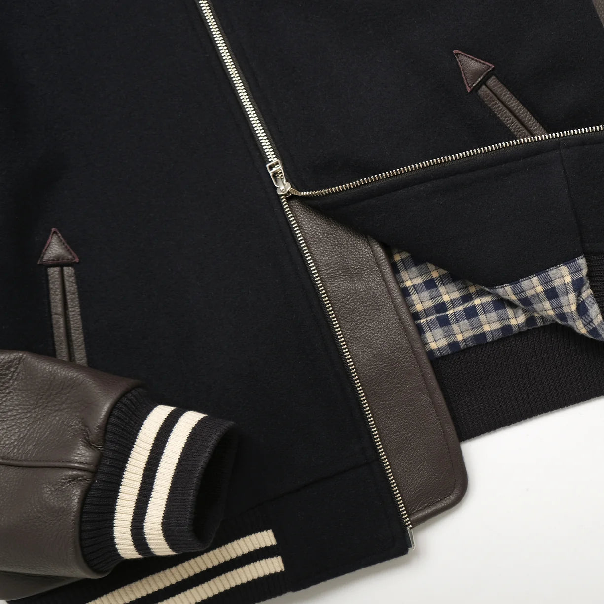 Navy Bomber Jacket