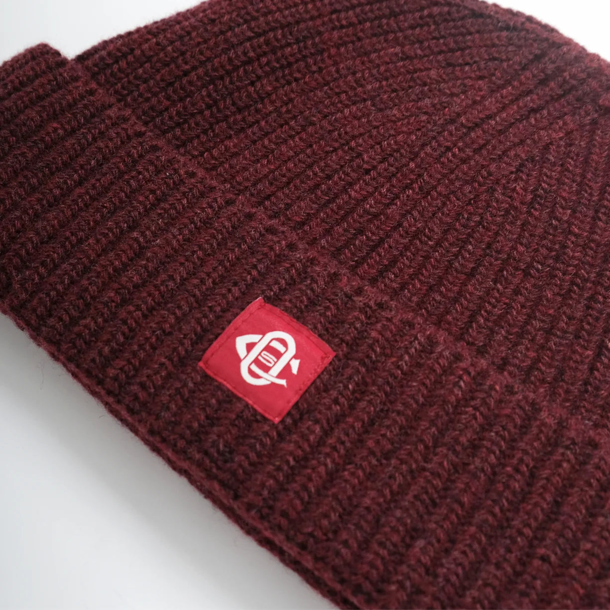 Recycled Cashmere Toque Burgundy