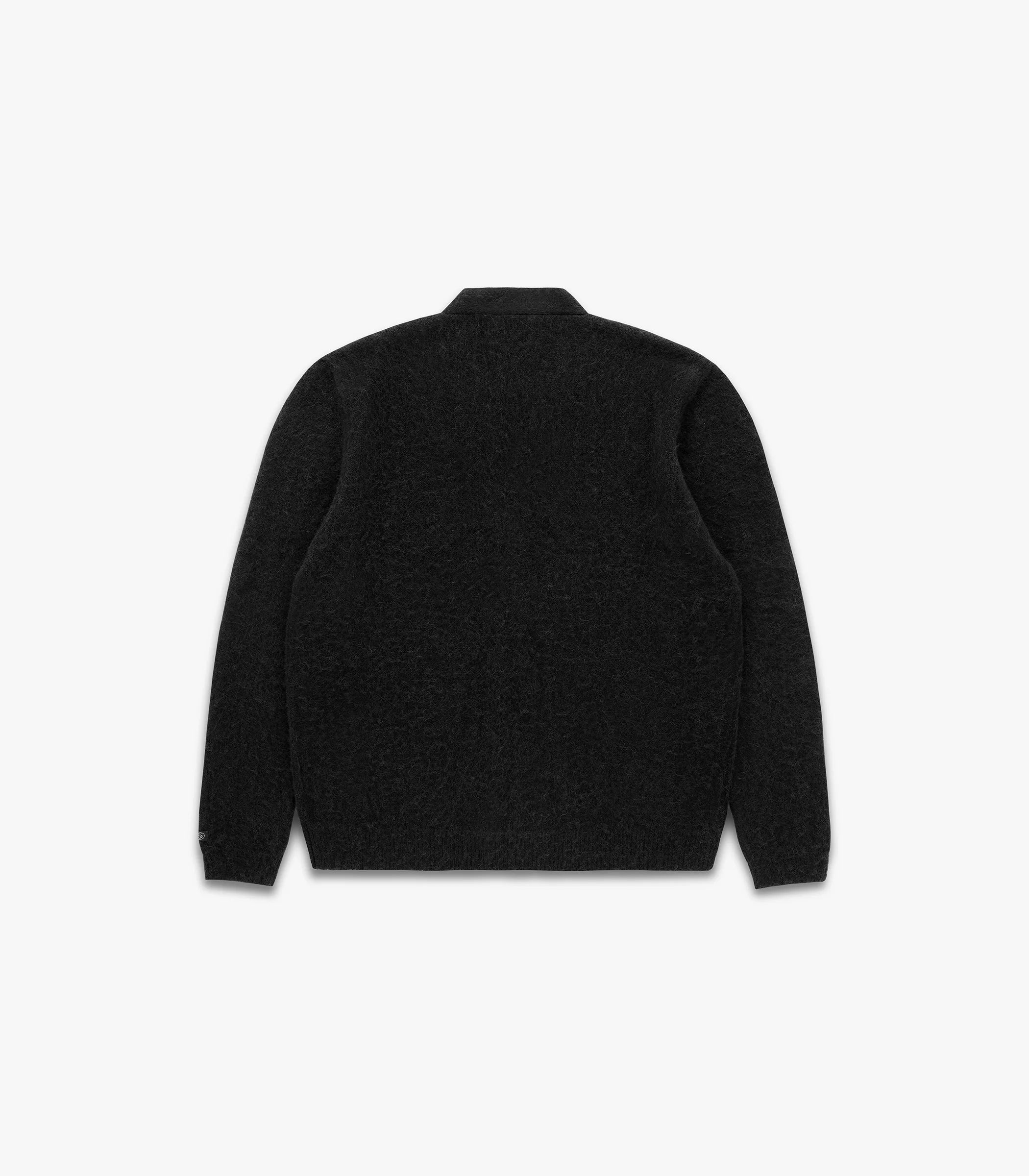 Amos Alpaca Cardigan - Black