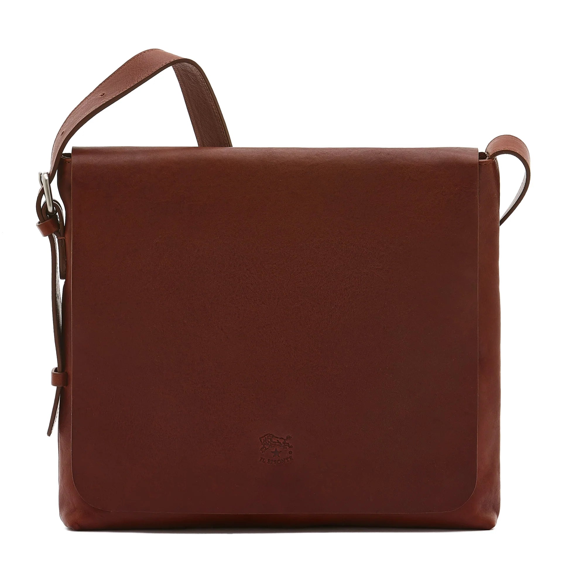 Brolio Men's Medium Messenger Bag Sepia