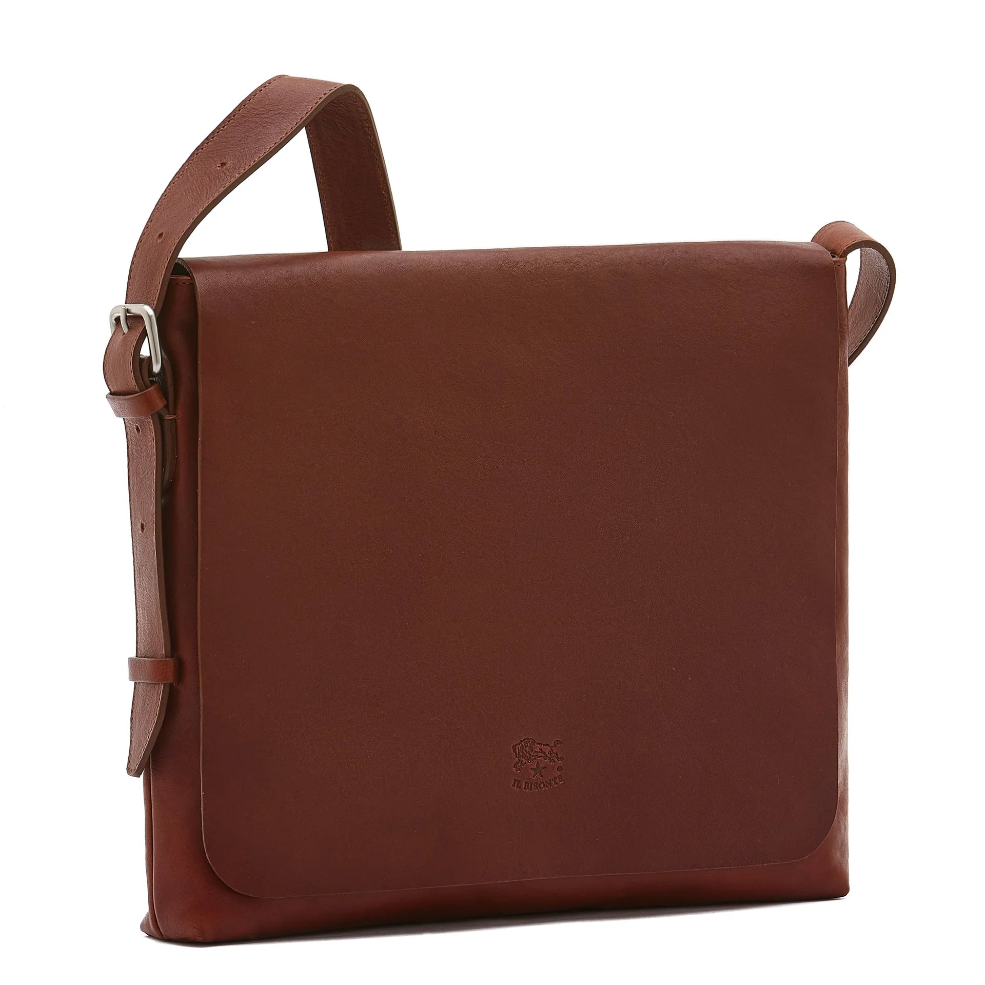 Brolio Men's Medium Messenger Bag Sepia