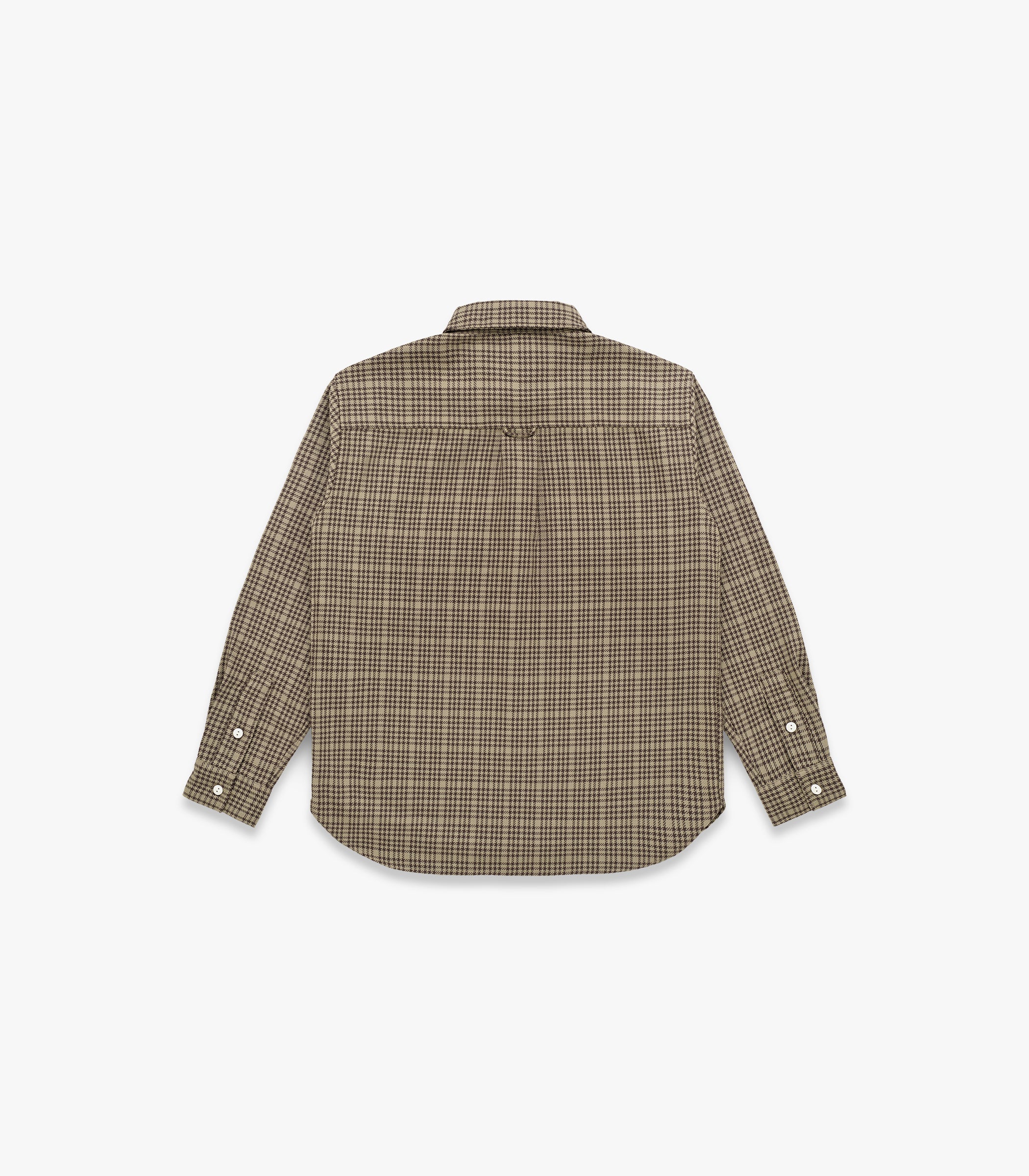Brother Flannel Mint & Brown Plaid