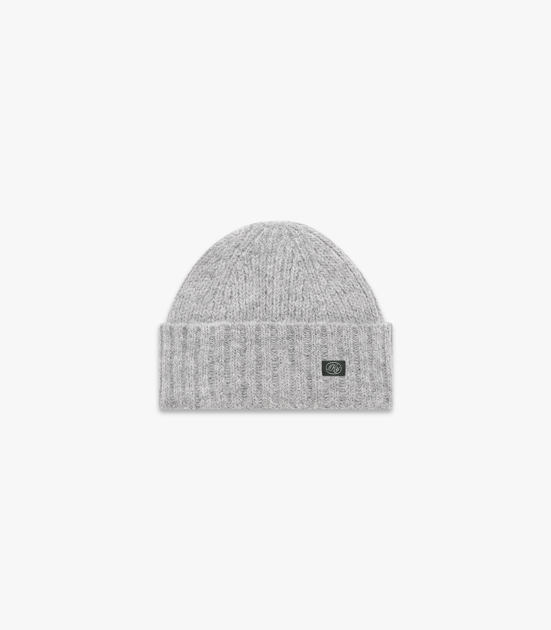 Bud Alpaca Knit Cap - Fog Grey