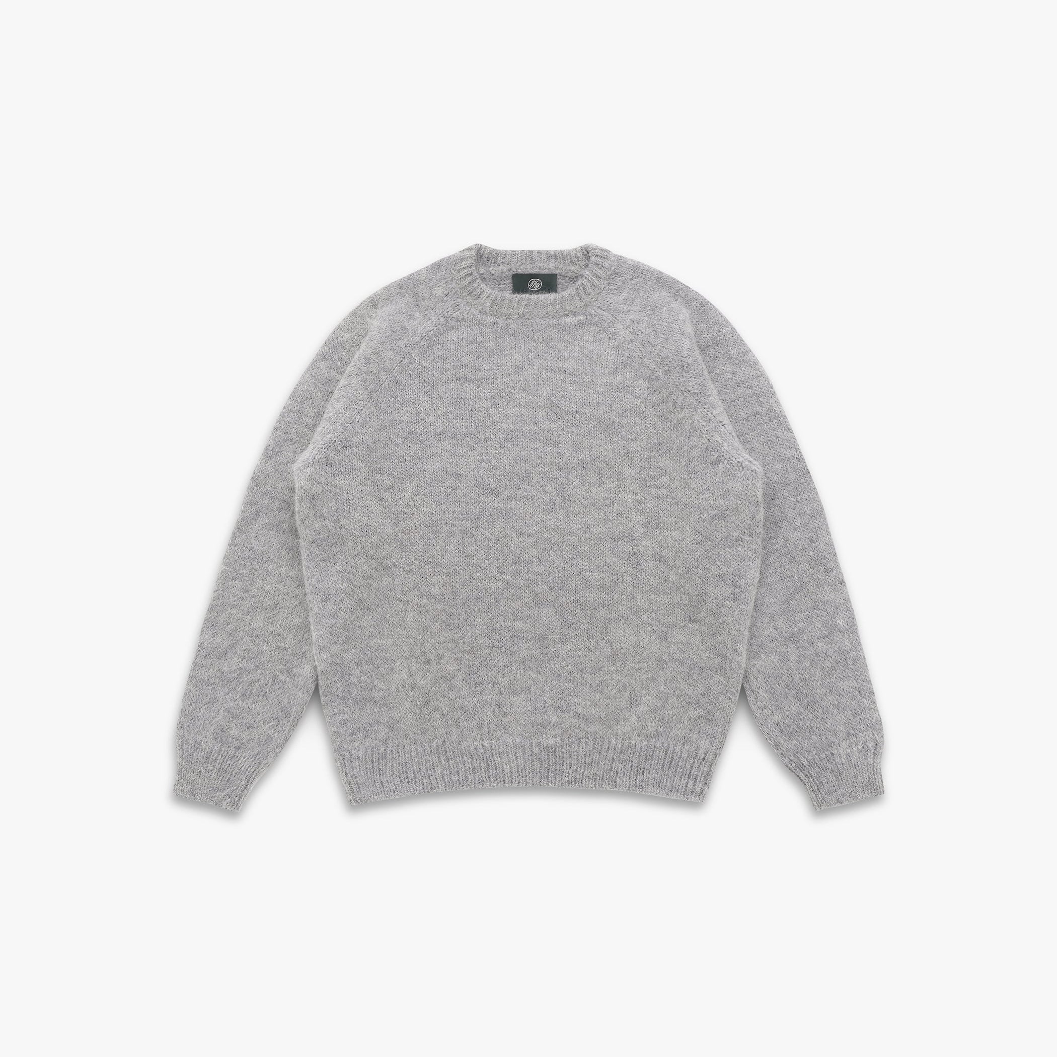 Bud Alpaca Sweater - Fog Grey