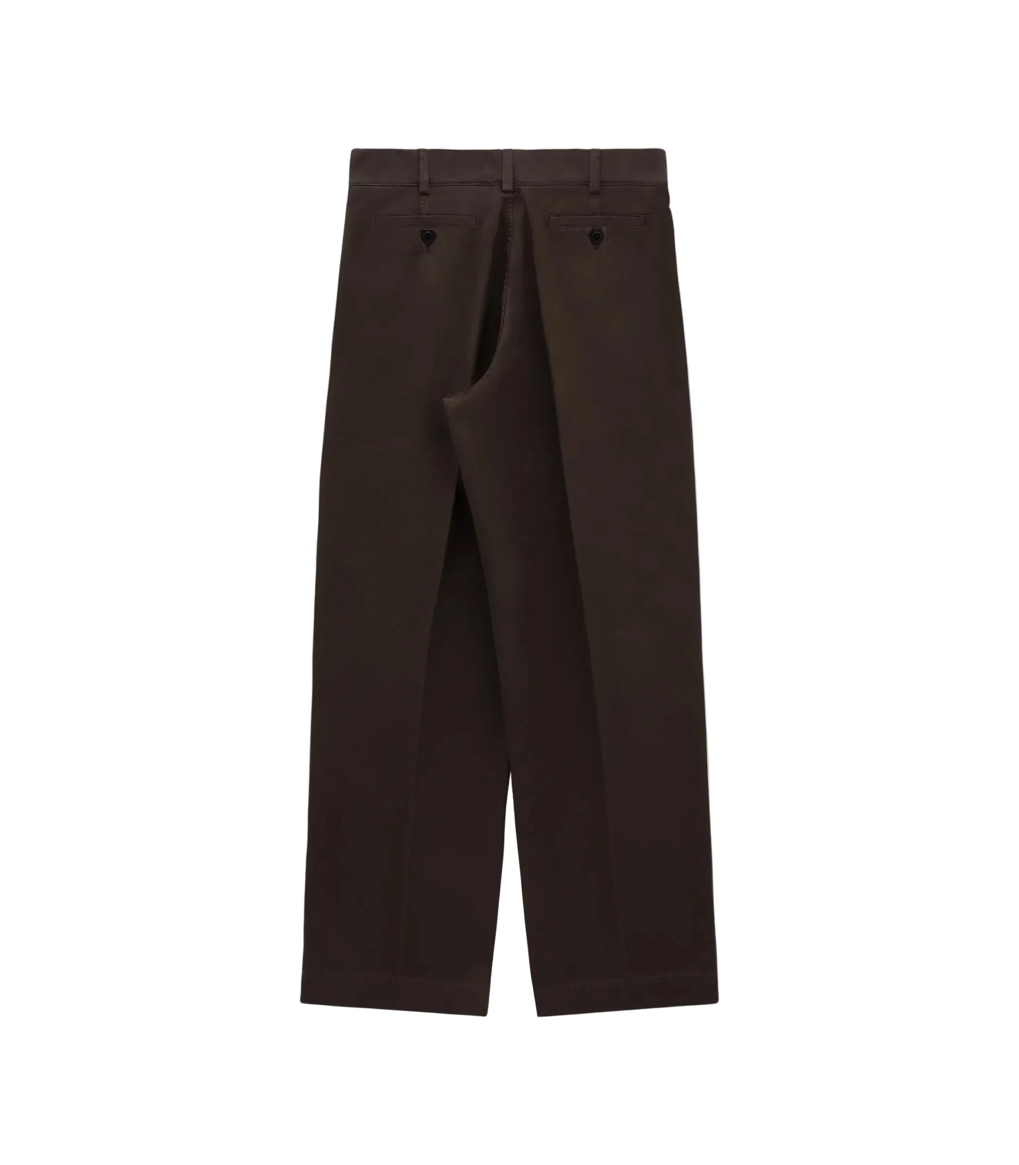 Brown pants on a white background