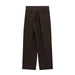 Brown pants on a white background