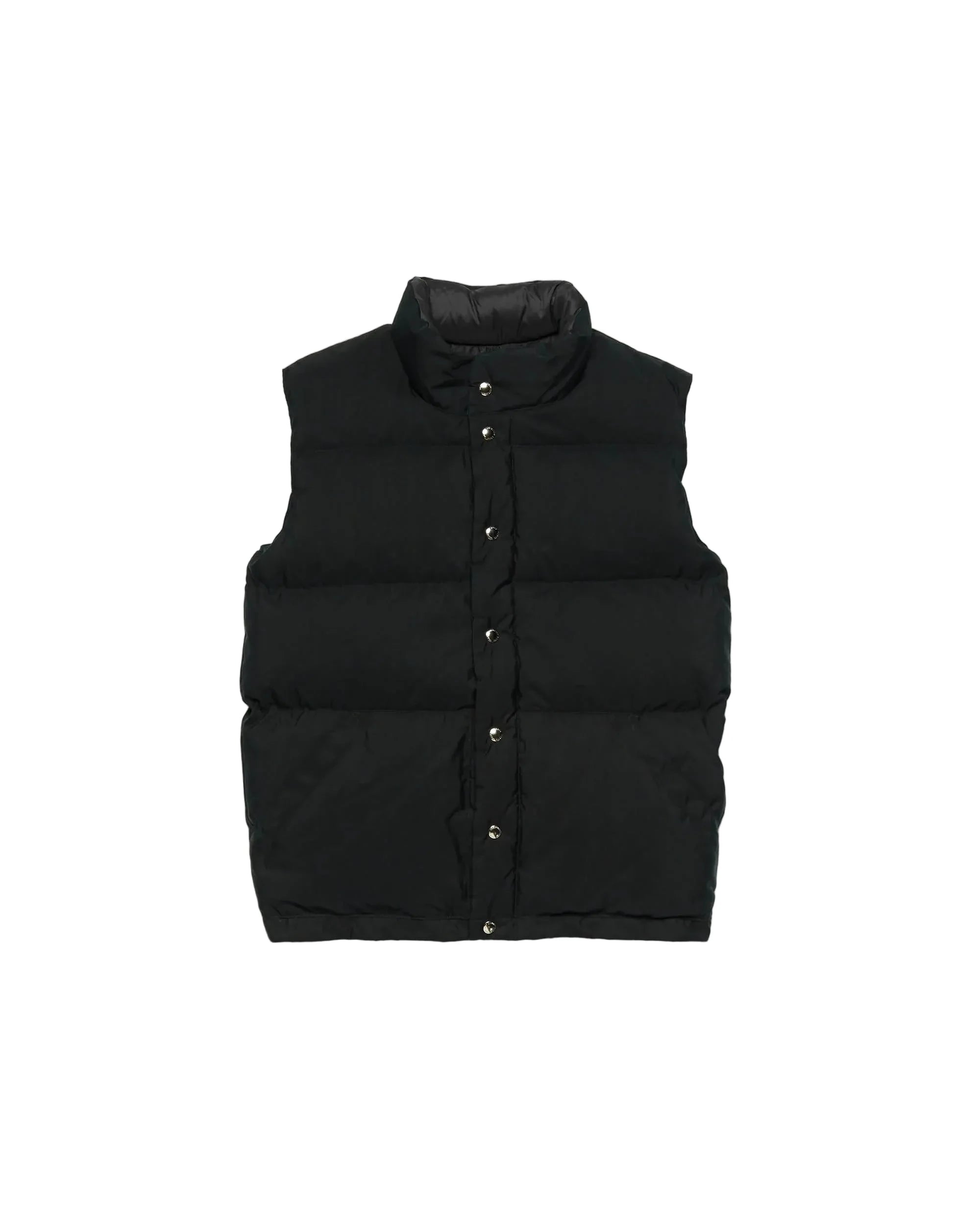 Down Italian Vest - Black