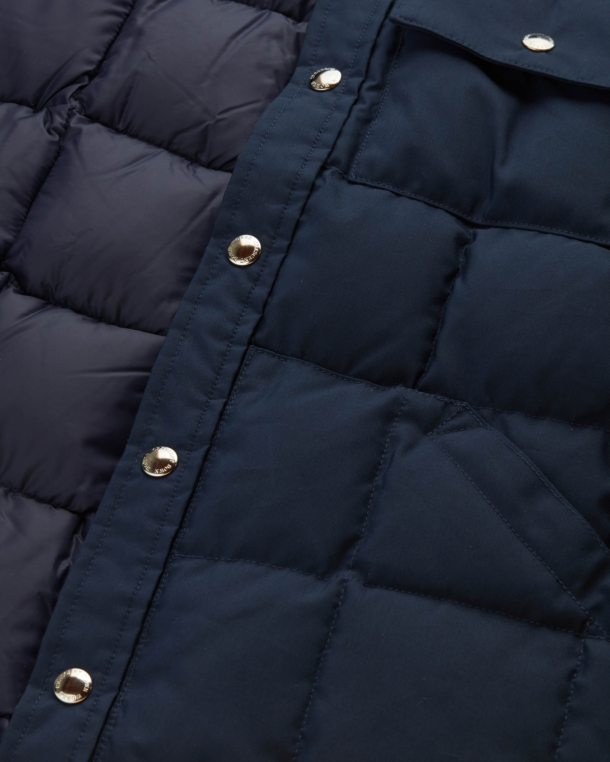 Down Shirt - Navy