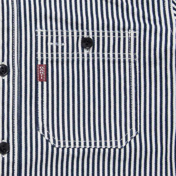 D5335HS 14oz Hickory Work Shirt