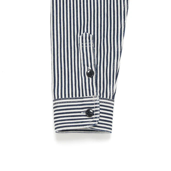 D5335HS 14oz Hickory Work Shirt