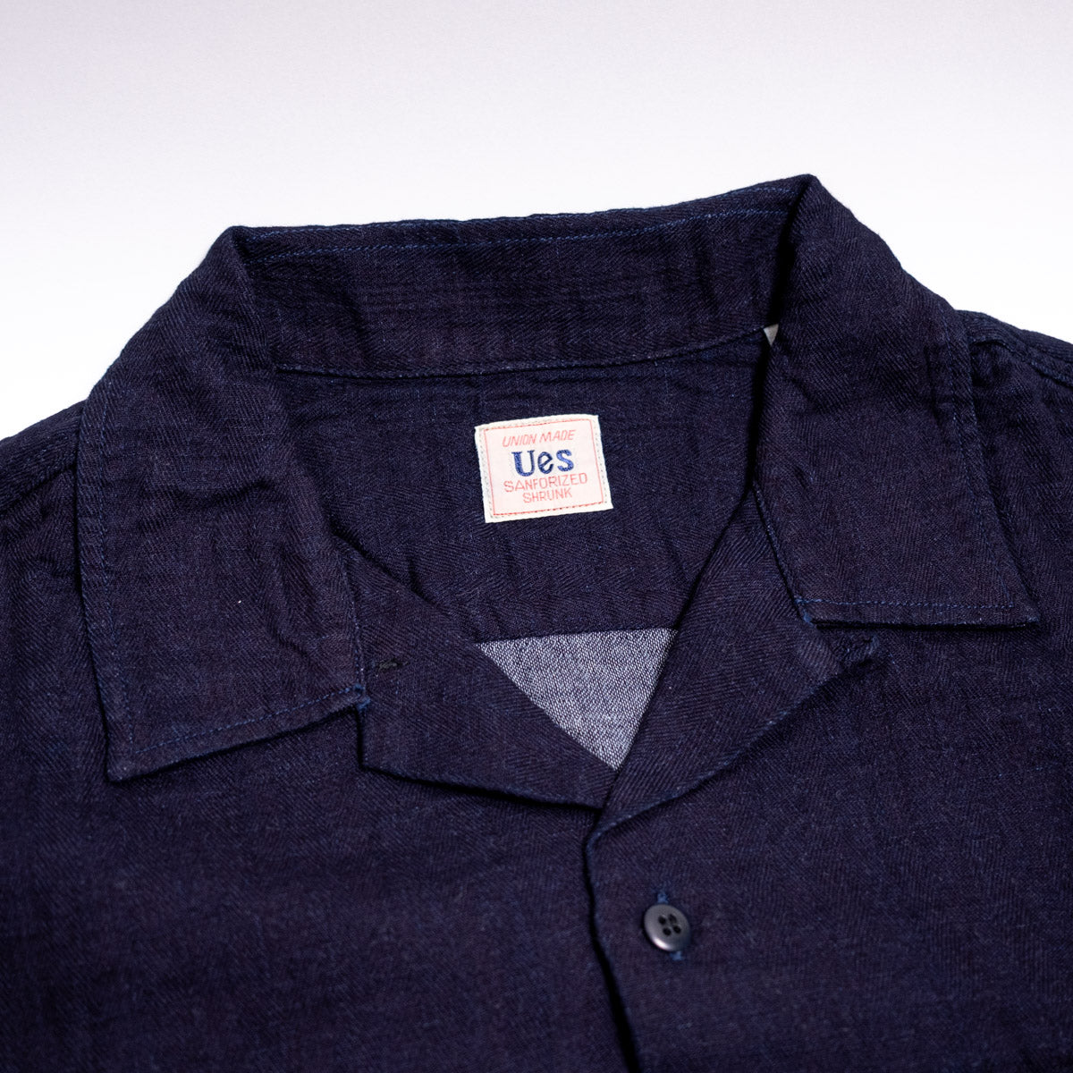 552605-I Herringbone Double Gauze S/S Indigo