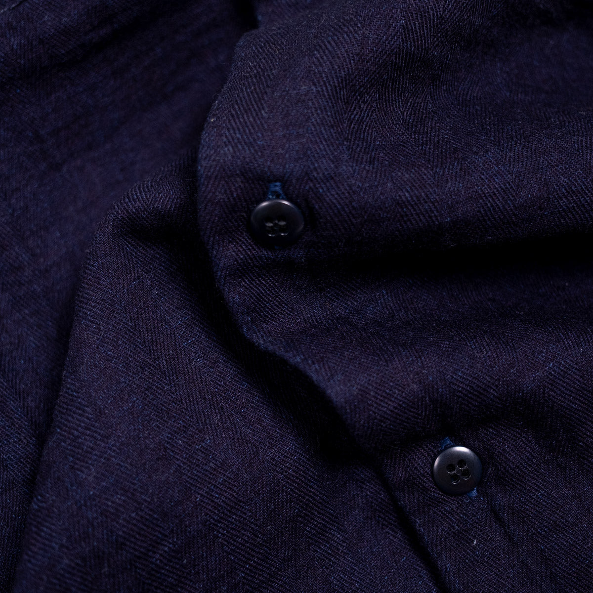 552605-I Herringbone Double Gauze S/S Indigo