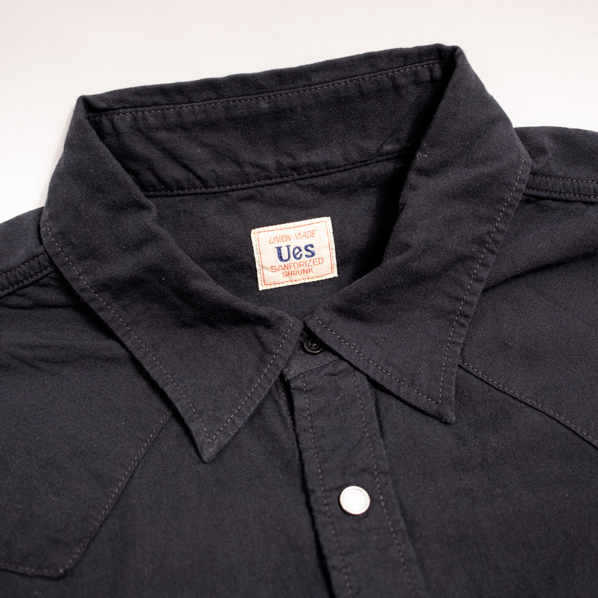 522511 Western Shirt 5oz Chambray Black