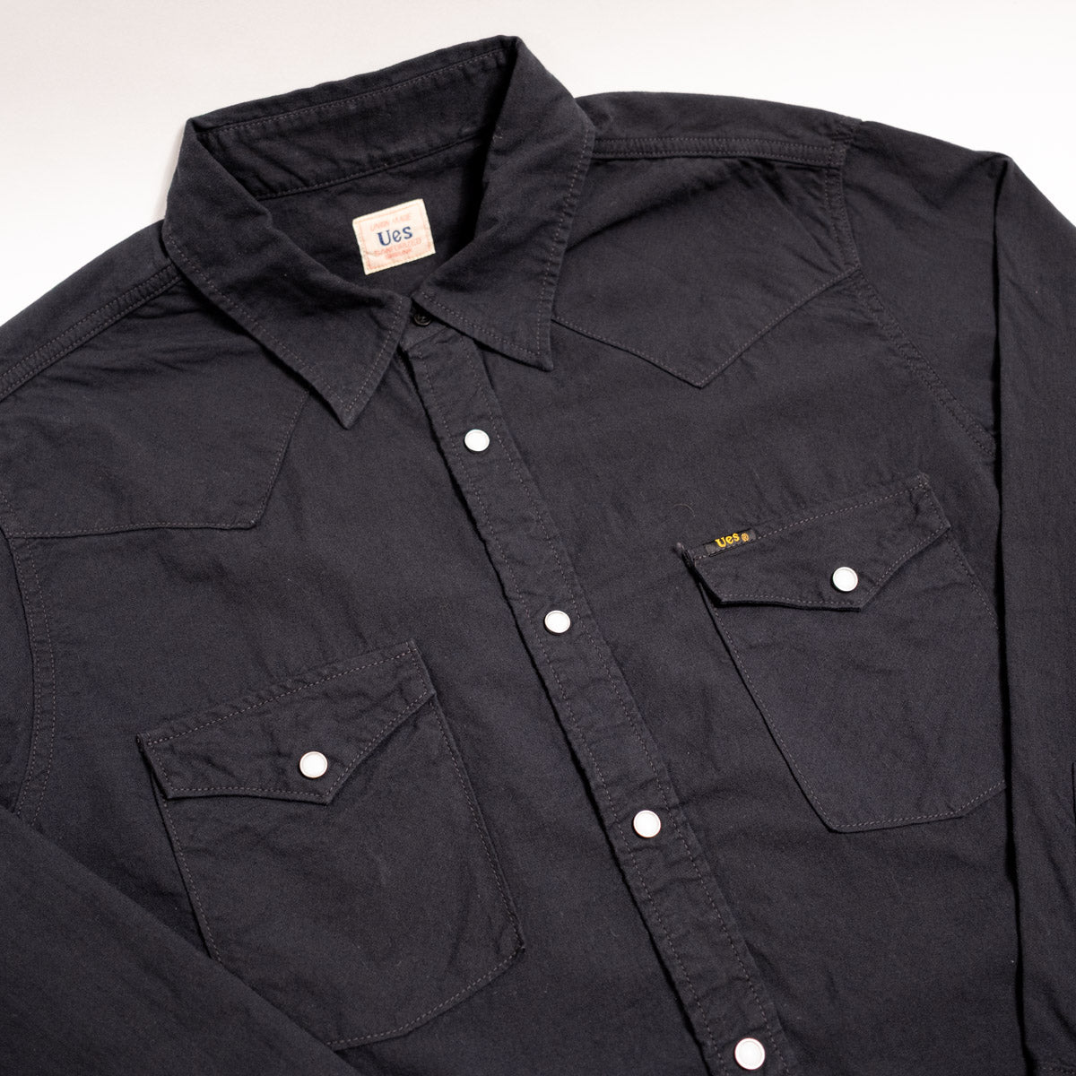 522511 Western Shirt 5oz Chambray Black