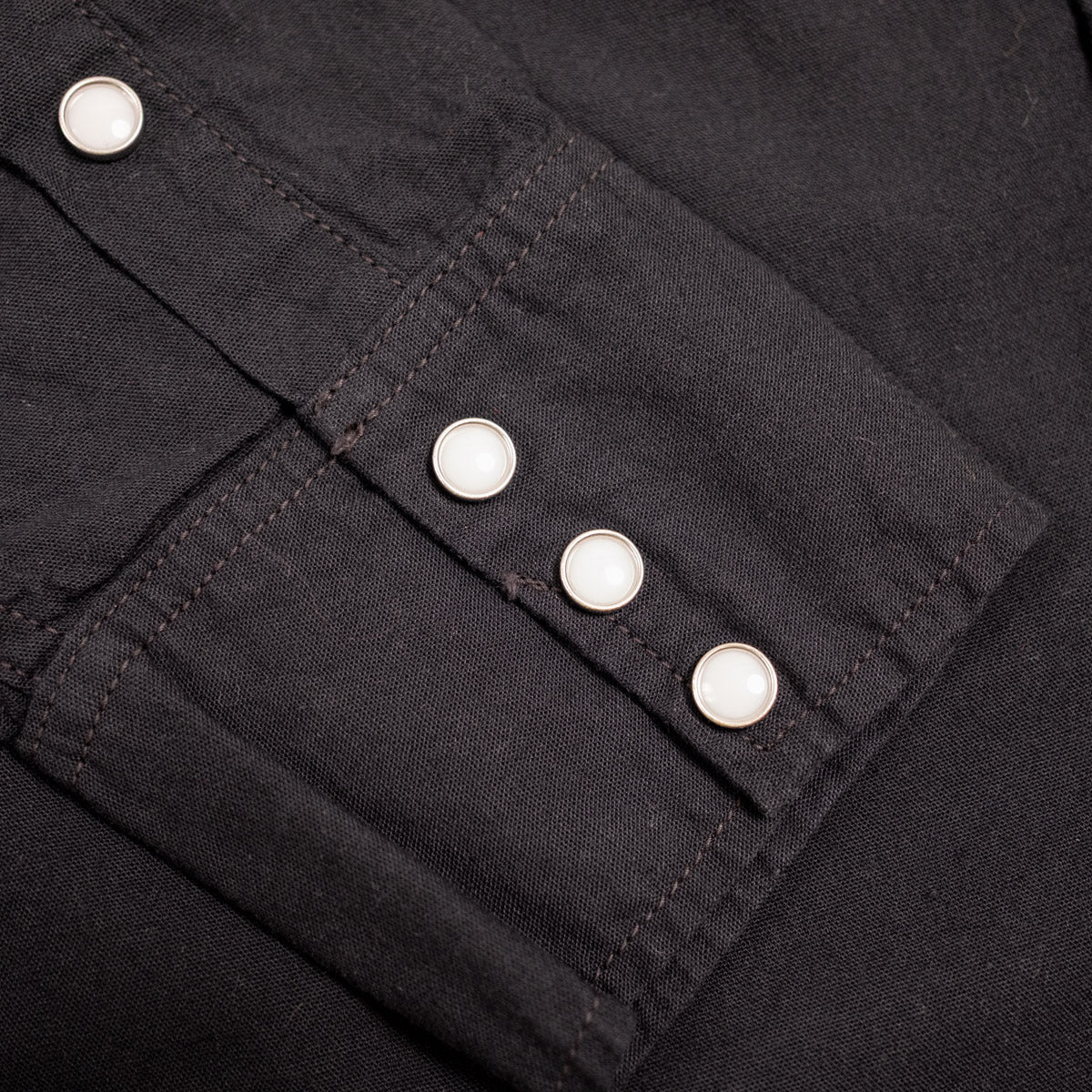 522511 Western Shirt 5oz Chambray Black