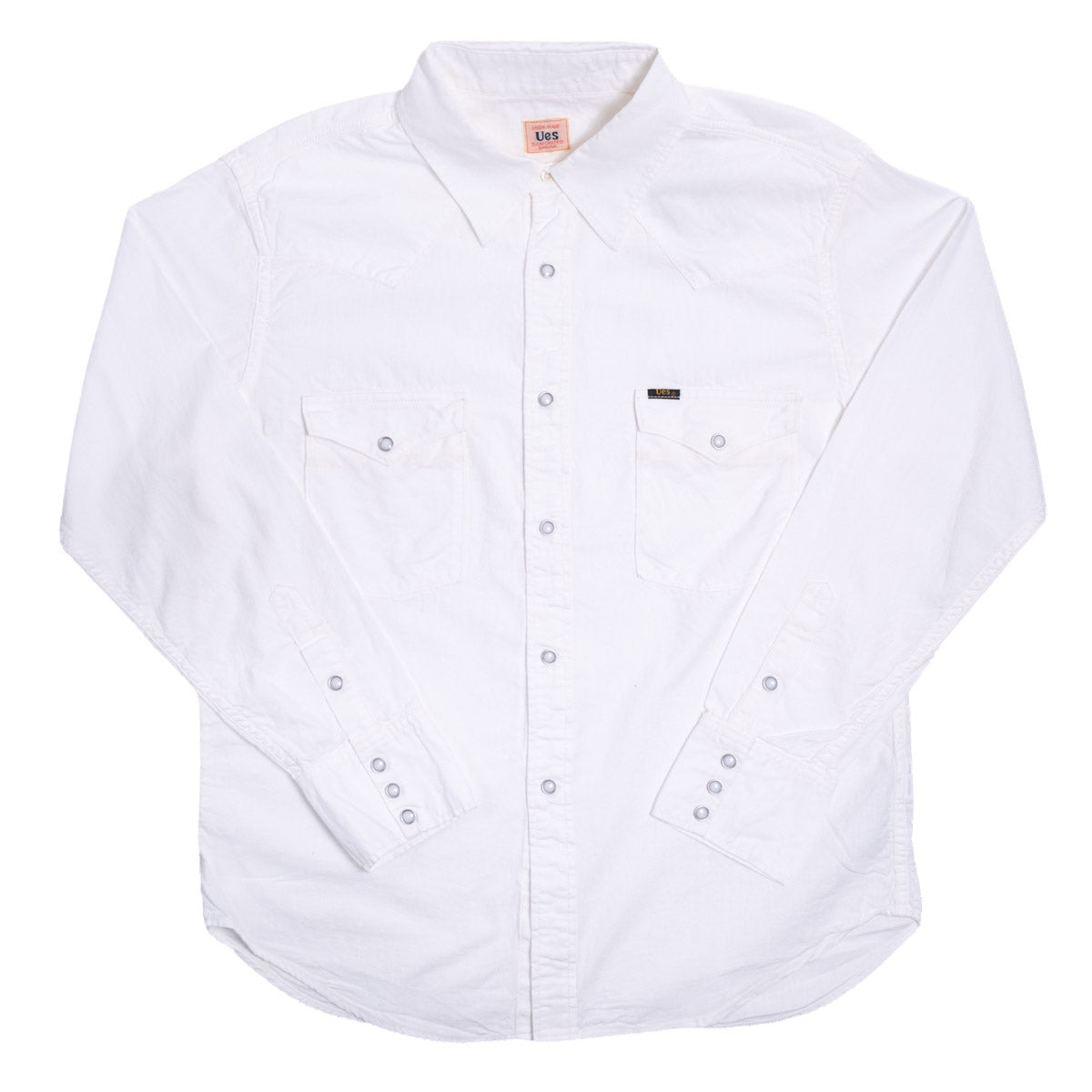 522511 Western Shirt 5oz Chambray White