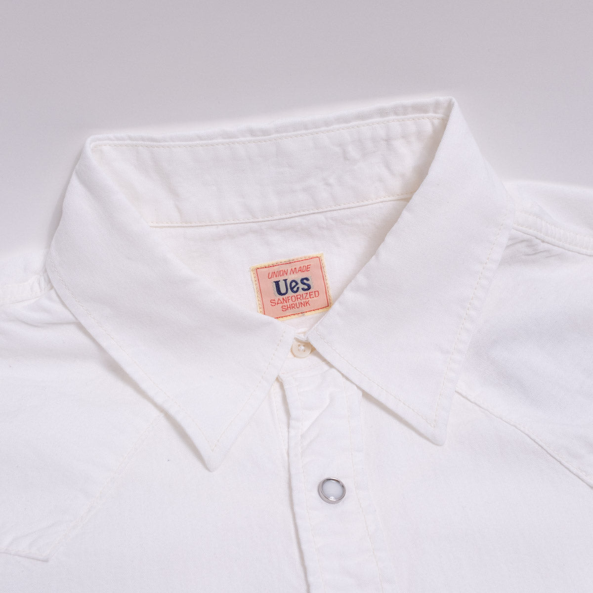 522511 Western Shirt 5oz Chambray White