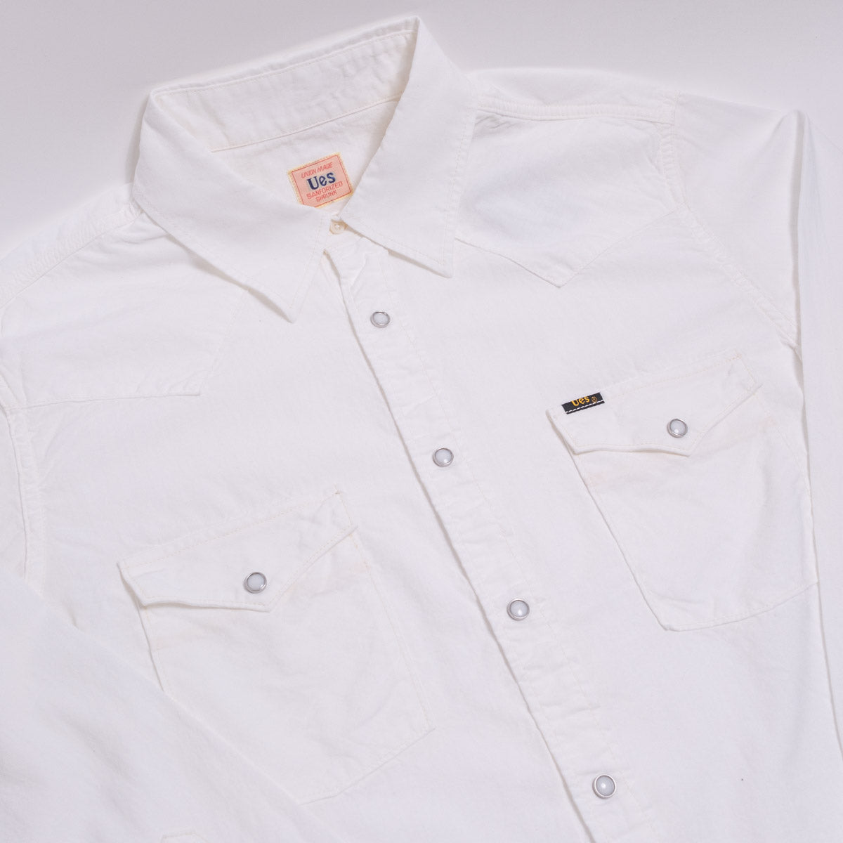 522511 Western Shirt 5oz Chambray White