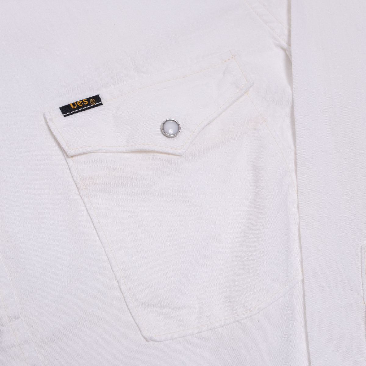 522511 Western Shirt 5oz Chambray White