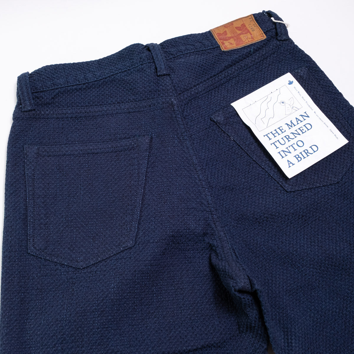 0821 15oz Ori-zashi Sashiko Loose Fit One Wash