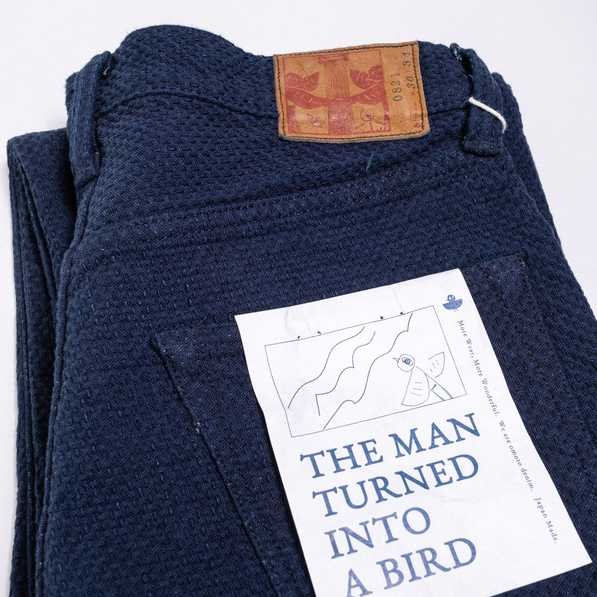 0821 15oz Ori-zashi Sashiko Loose Fit One Wash