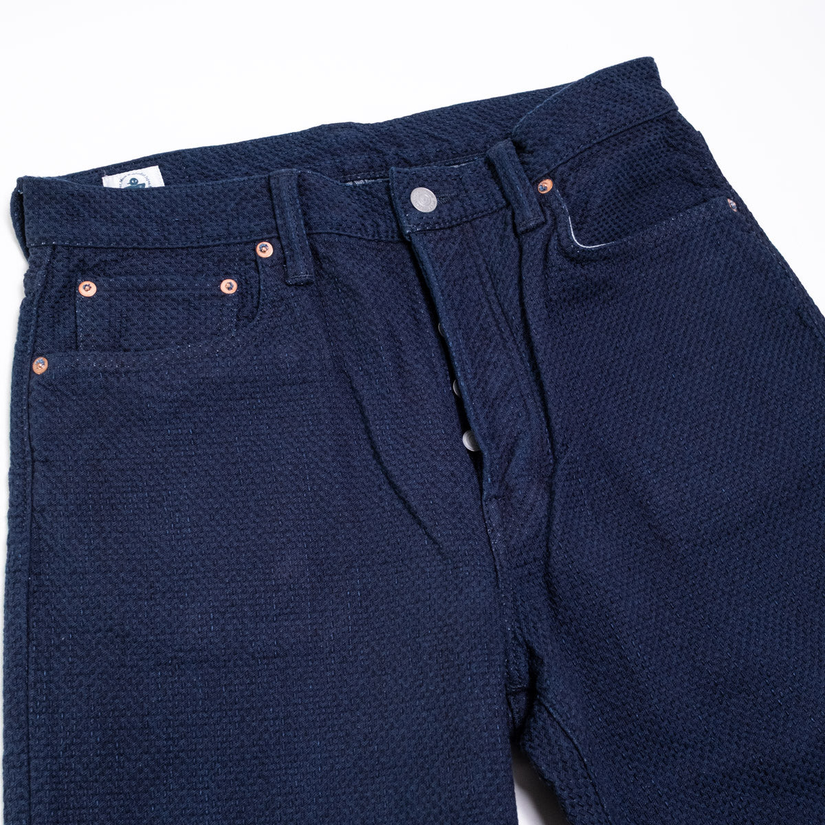 0821 15oz Ori-zashi Sashiko Loose Fit One Wash