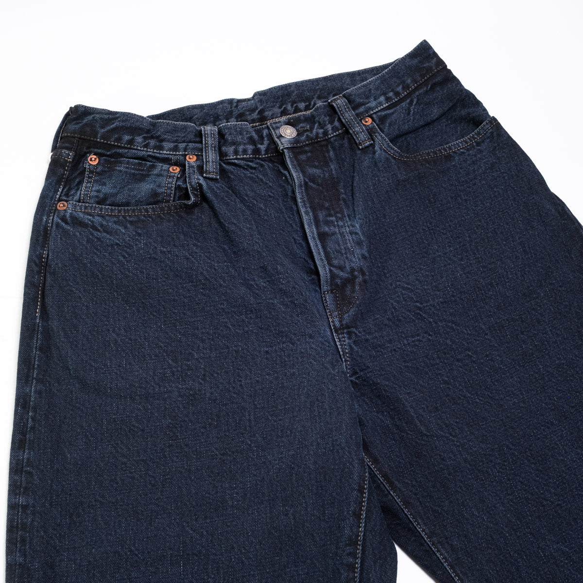 0815 13.5oz Loose Fit Charcoal Dyed