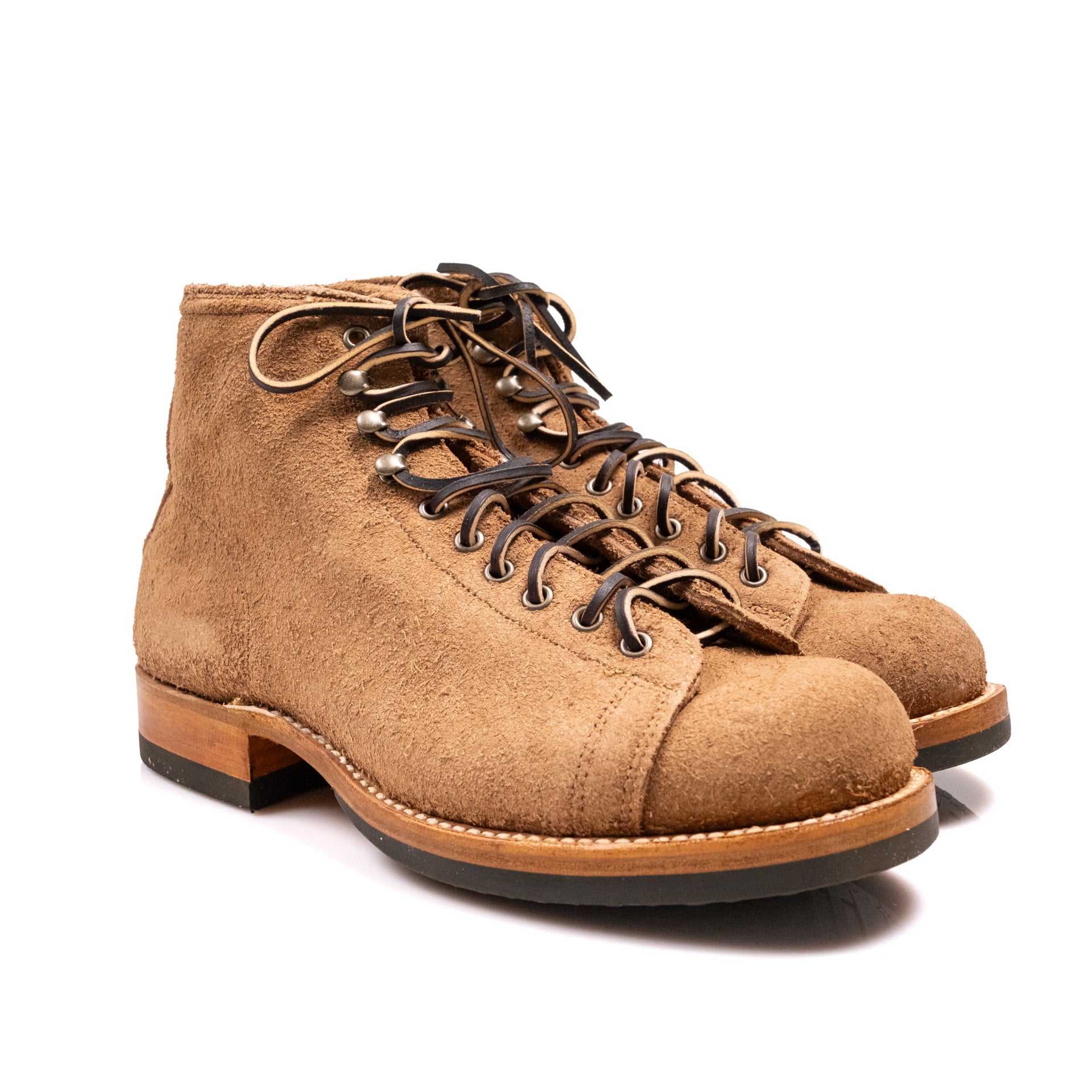 Archie Boots Khaki Roughout