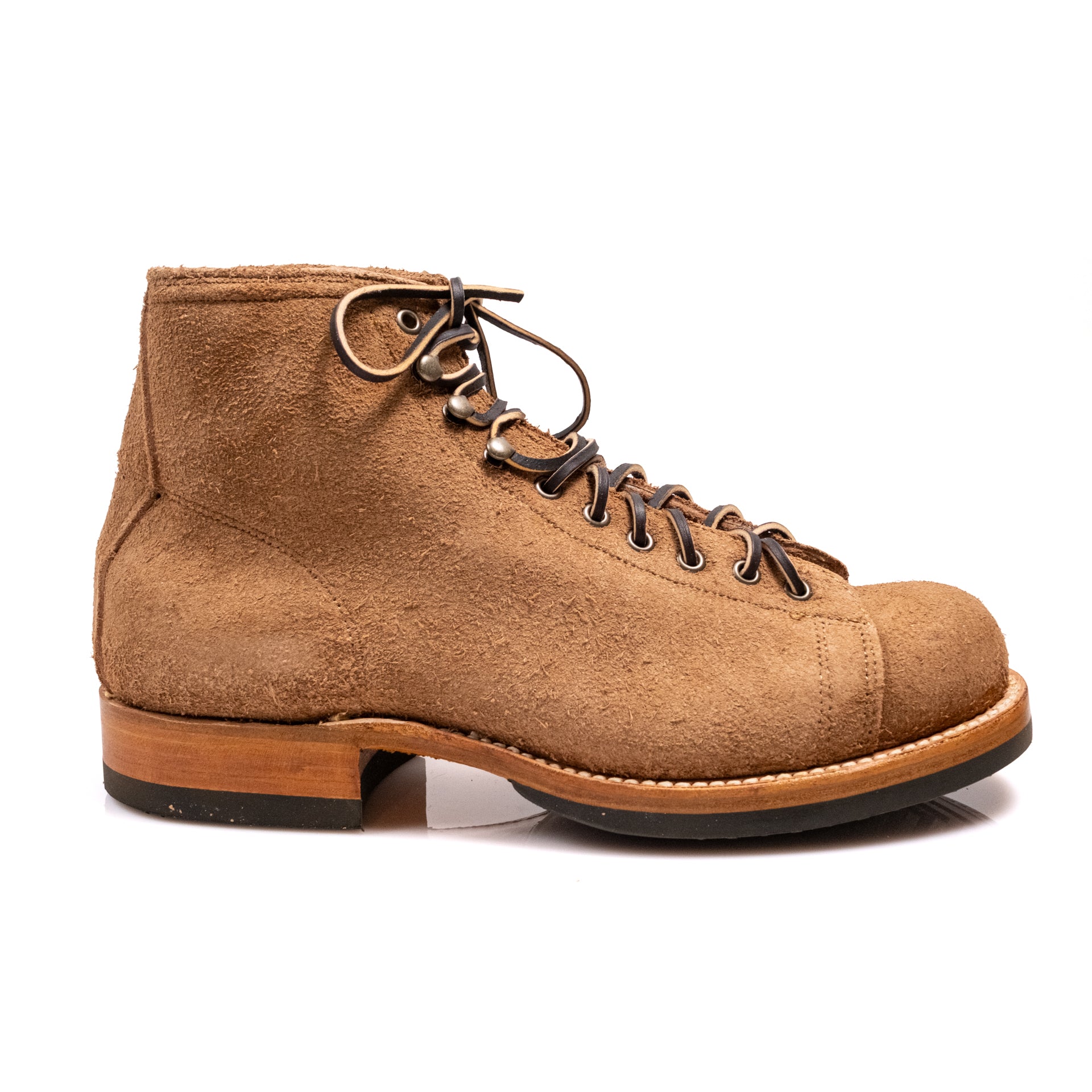 Archie Boots Khaki Roughout