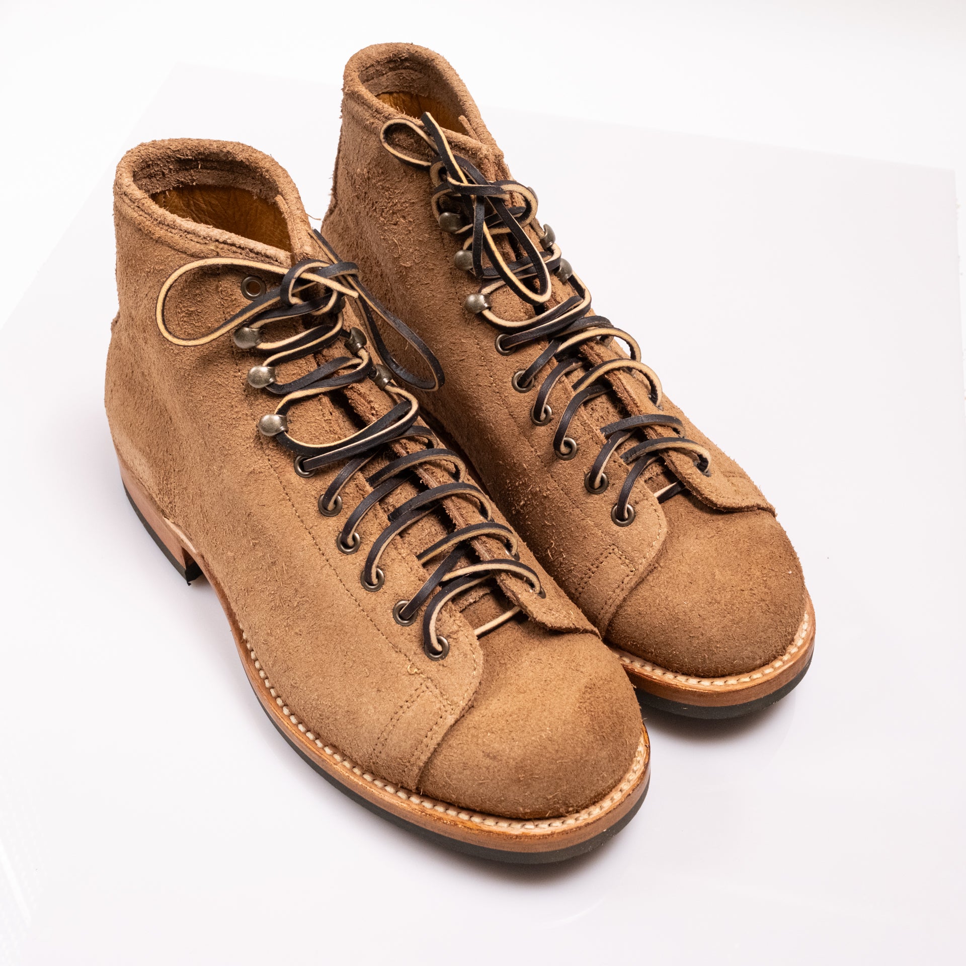 Archie Boots Khaki Roughout