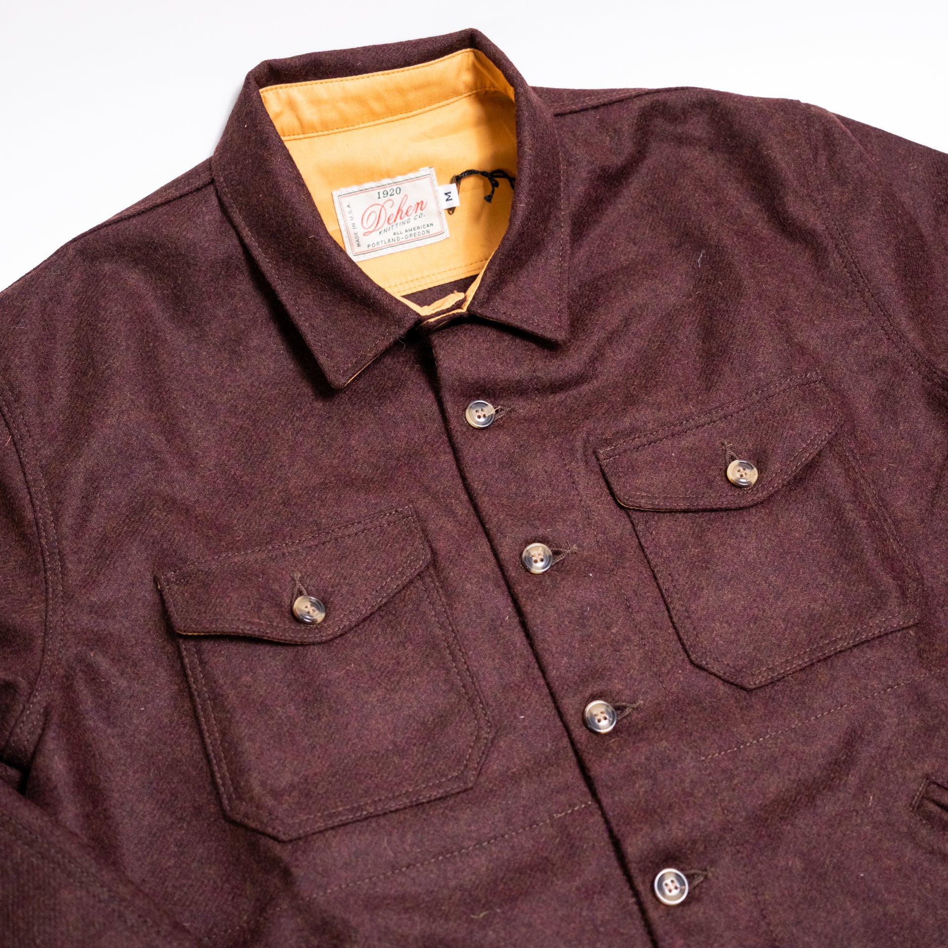 Crissman Overshirt Fig Wool