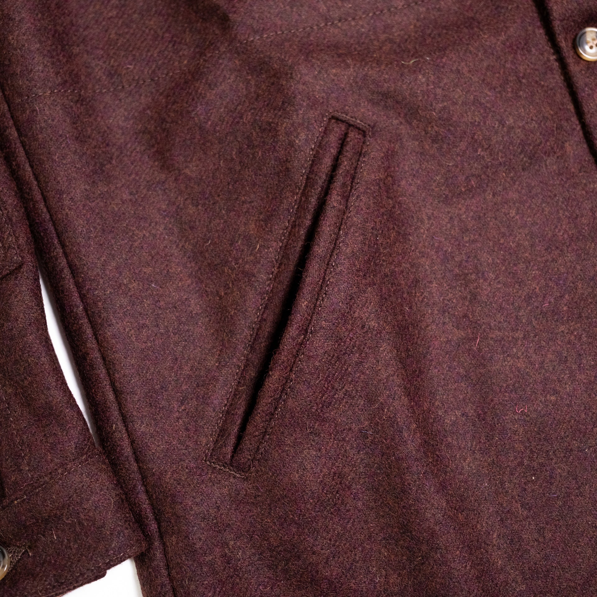 Crissman Overshirt Fig Wool