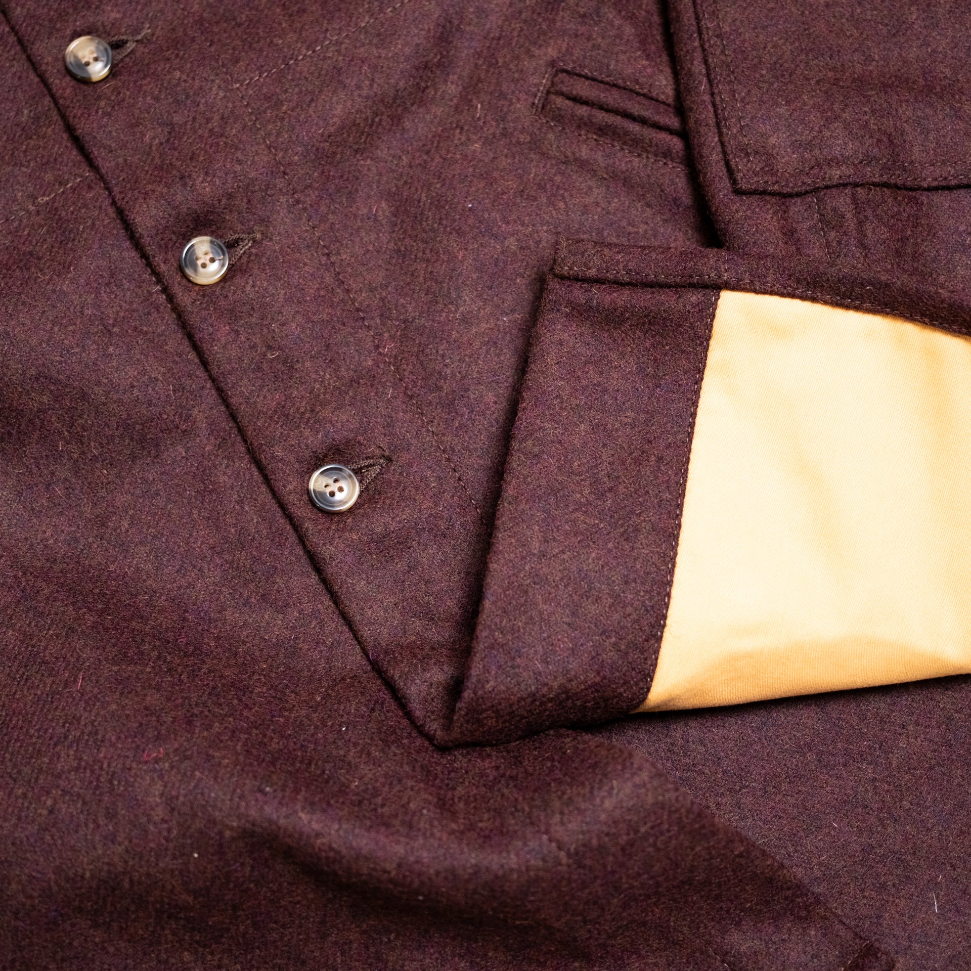 Crissman Overshirt Fig Wool
