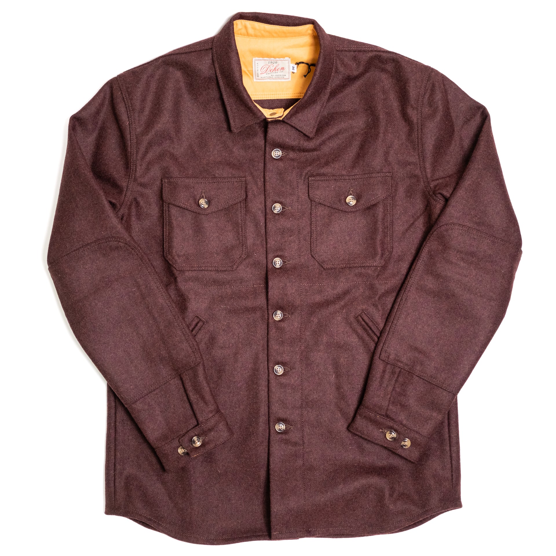 Crissman Overshirt Fig Wool