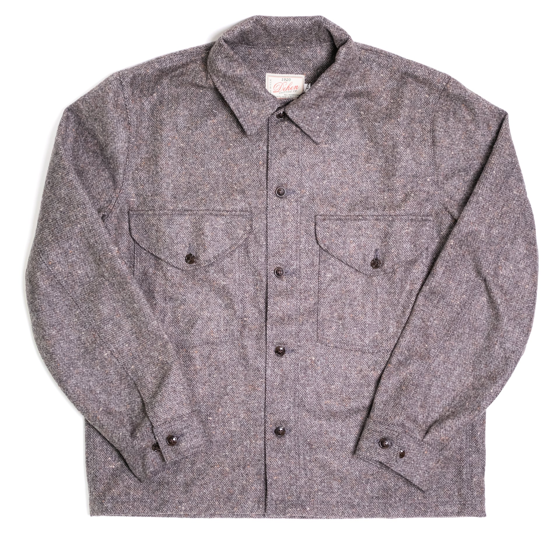 Skyline Overshirt Donegal Silt Wool