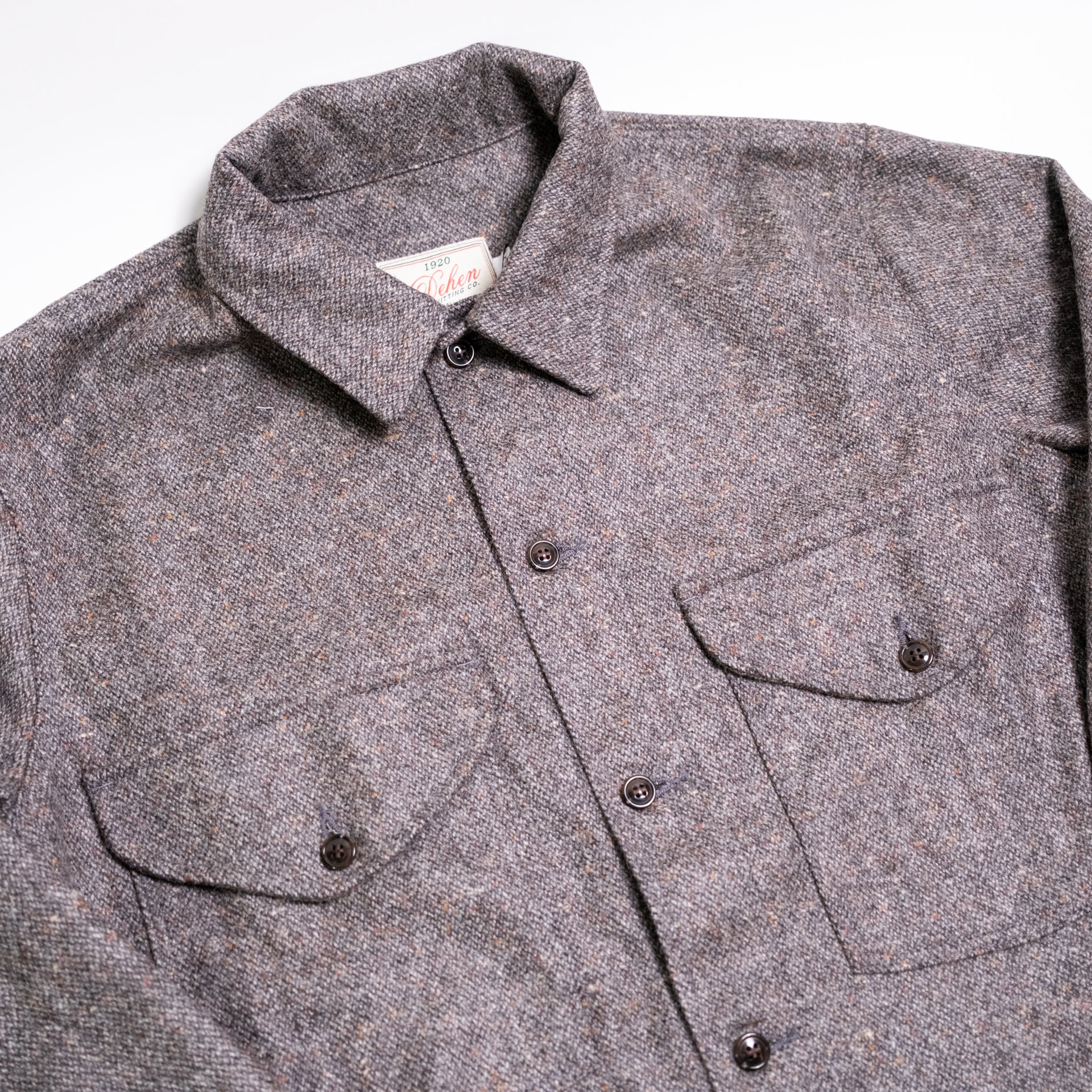Skyline Overshirt Donegal Silt Wool