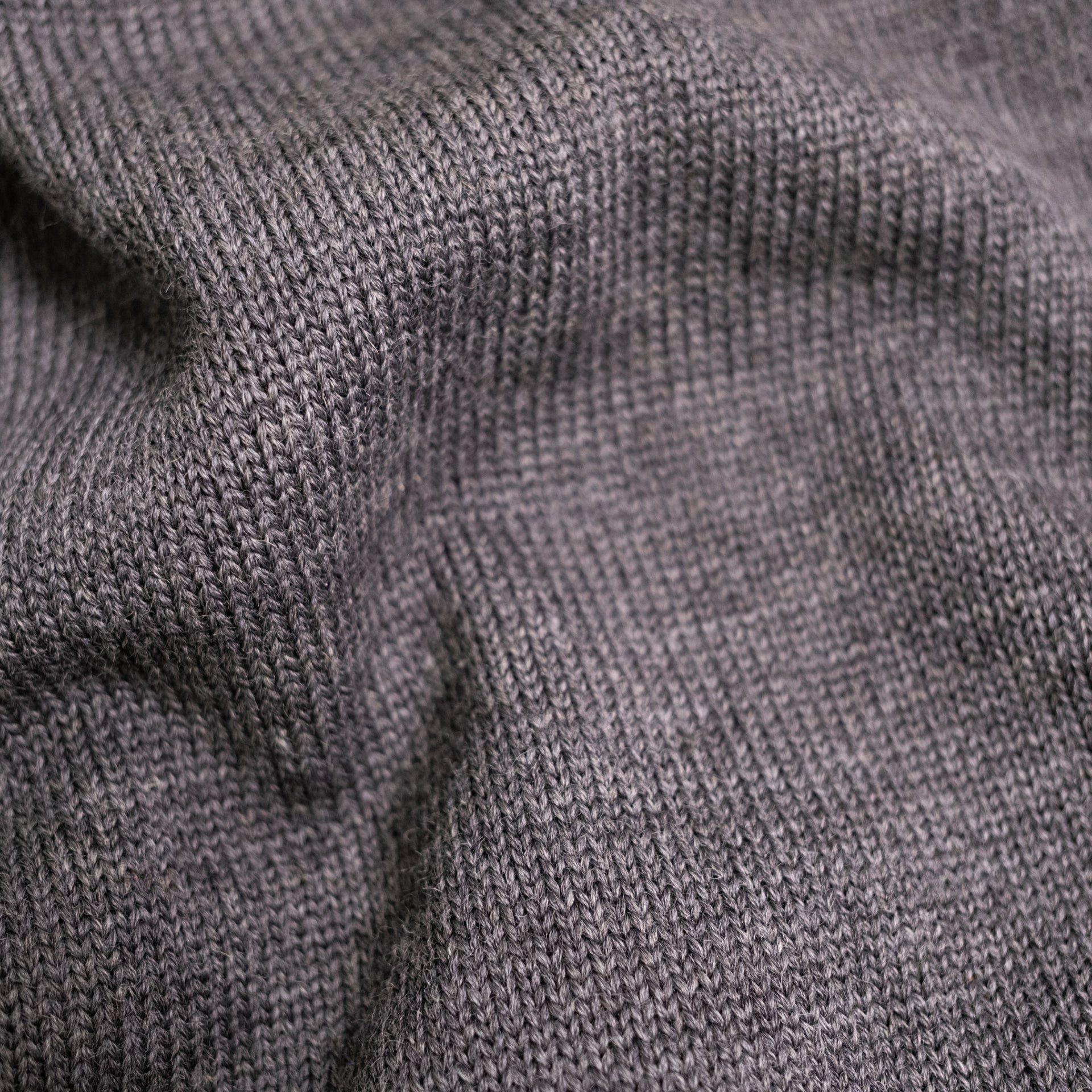 Submariner Sweater Coat Charcoal